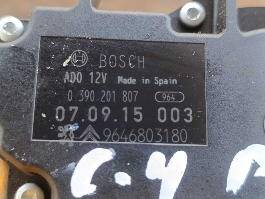 Моторче задна чистачка  Ситроен Ц4 пикасо -  96468031__