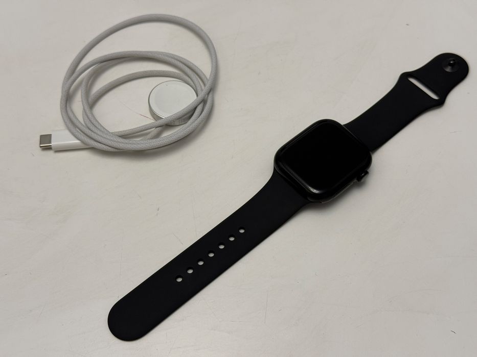 Apple Watch 10 GPS, Carcasa Jet Black Aluminium Case 46mm NOU 0min