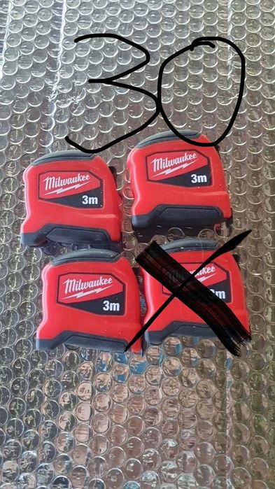 Milwaukee ruletă 8m 5m 3m