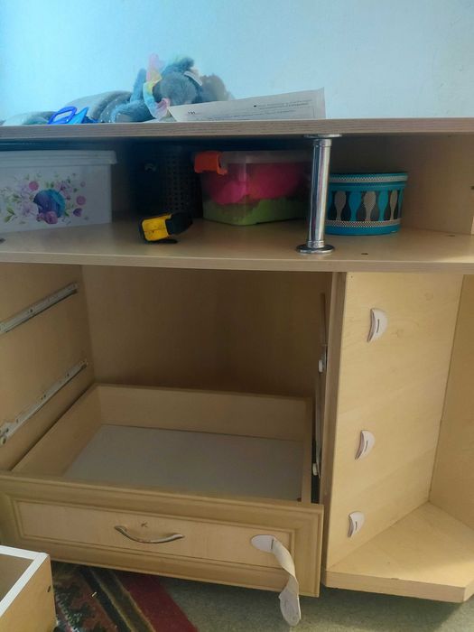 Тумба угловая б/у