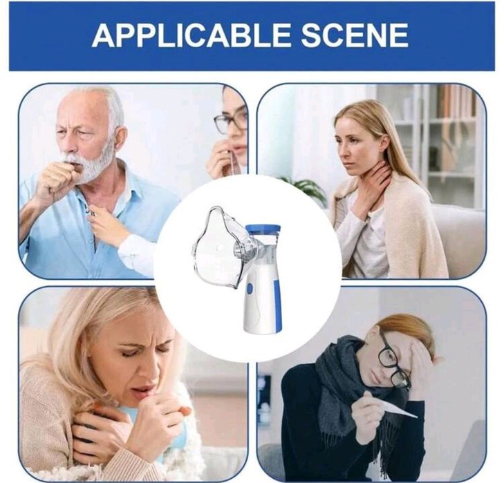 Мобилен тих инхалатор за бебета,деца и възрастни