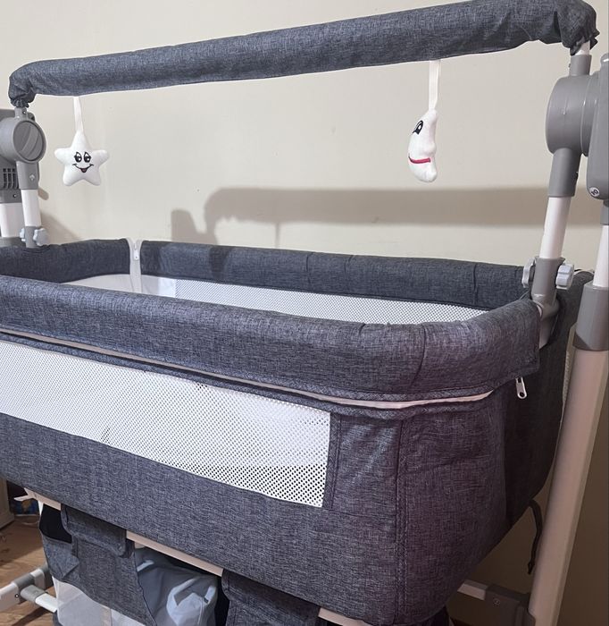 Електрическа приставна бебешка кошара 90 лев!!!