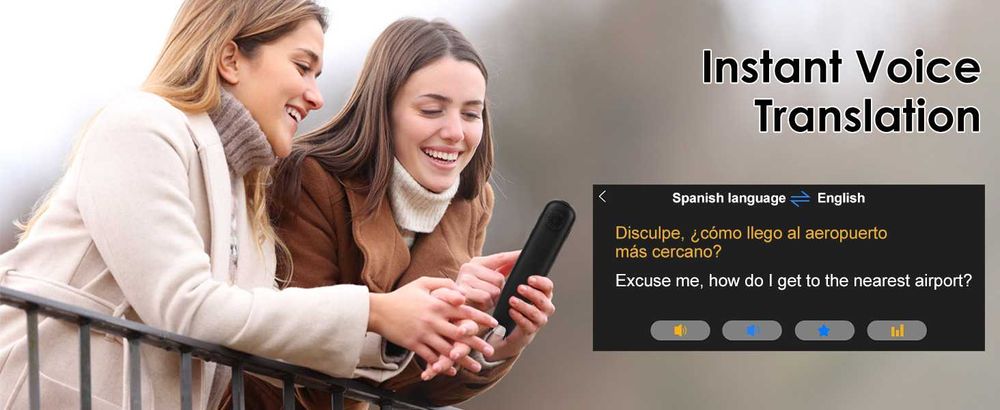 Преводач 131 езика ConBlom S6- сканиране на текст и гласов превод