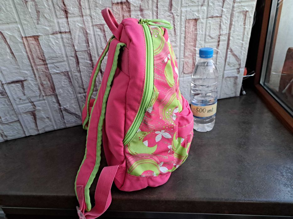 детска раница Adidas-малка розова,текстилна чанта,адидас