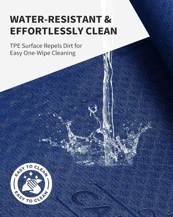 Голяма спортна постелка 183 x 122 см, за йога , фитнес , пилатес