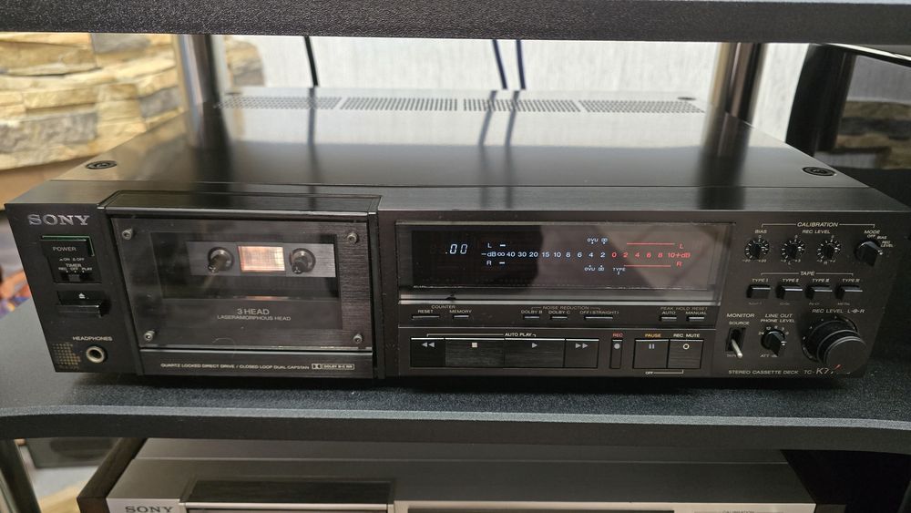 Кассетная дека Sony tc k 777 es