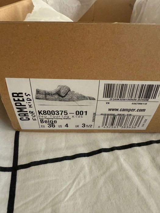 Camper peu touring детски обувки 36