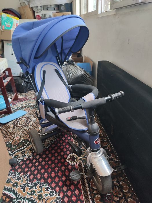 Детский коляска велосипед