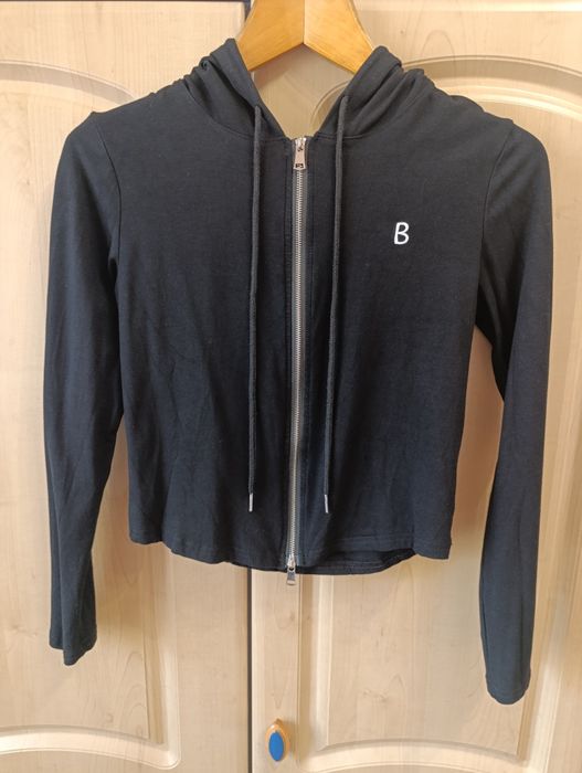 Стильная кофточка-капюшонка на девочку 10-13 лет