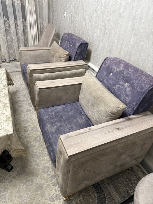 СРОЧНО! Продается диван и 2кресла в стиле неоклассика По выгодной цене