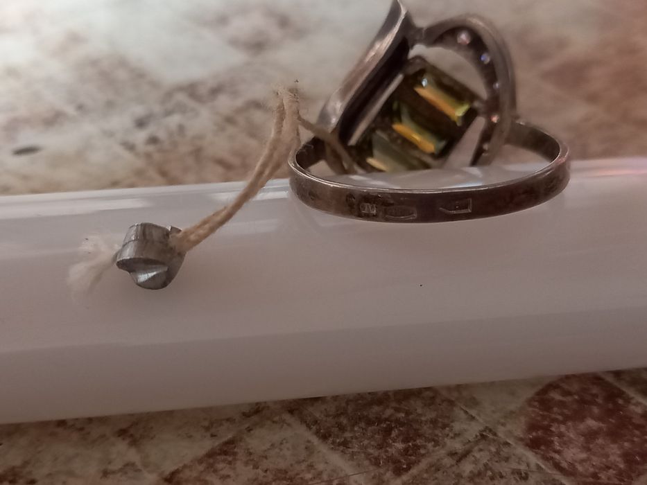 Кольцо серебро 925