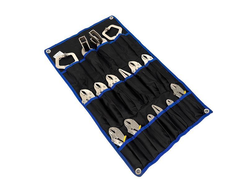 Комплект самозаключващи се клещи за тенекеджийство 16 броя gebo tools