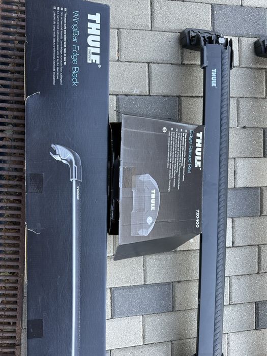 Рейки Thule, WingBar Edge, черни, много добро състояние