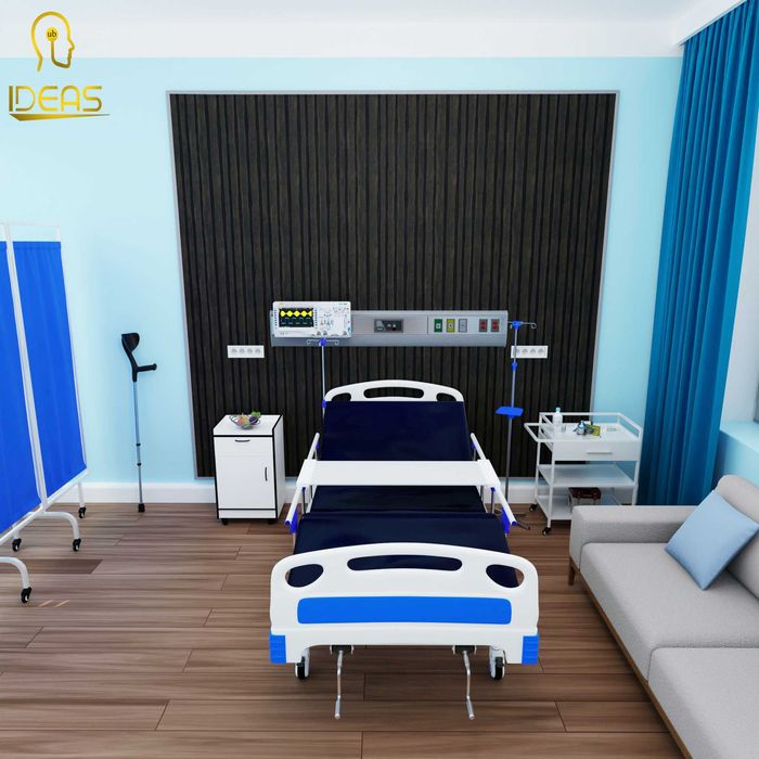 Медицинская кровать Двух функциональная