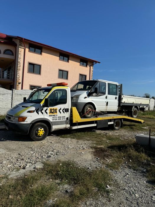 Tractări auto utilaje dube tractoare nacele