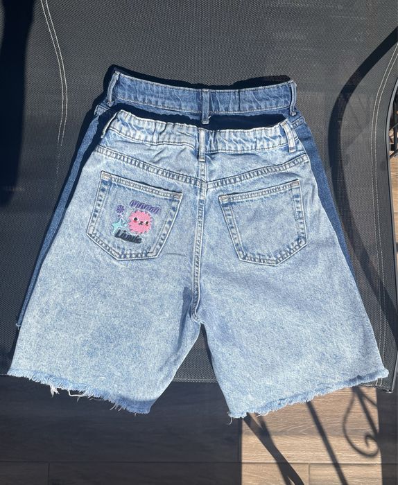 Два броя детски дънкови панталони