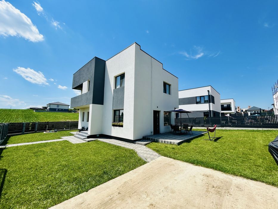 Casă P+1 de vânzare în Miroslava, 120 mp utili, 420 mp teren, construcție 2024
