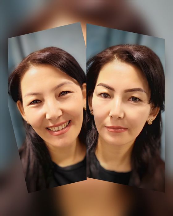 Ламинирование ресниц и бровей. Перманентный макияж губ,  бровей