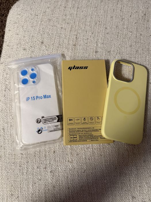 Case Iphone 15 Pro Max и протектори