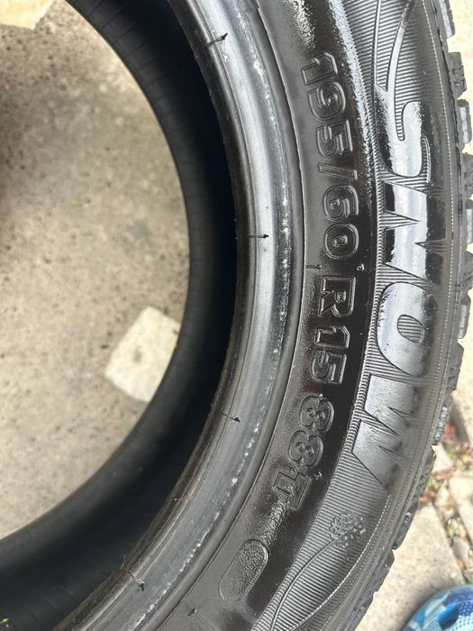 шины R15 Riken 3000 км Nexia 3 зимние