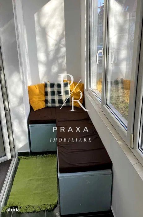 Apartament 1 camera, 32 mp + 2 balcoane,  parcare, mobilat, zona Muzeu