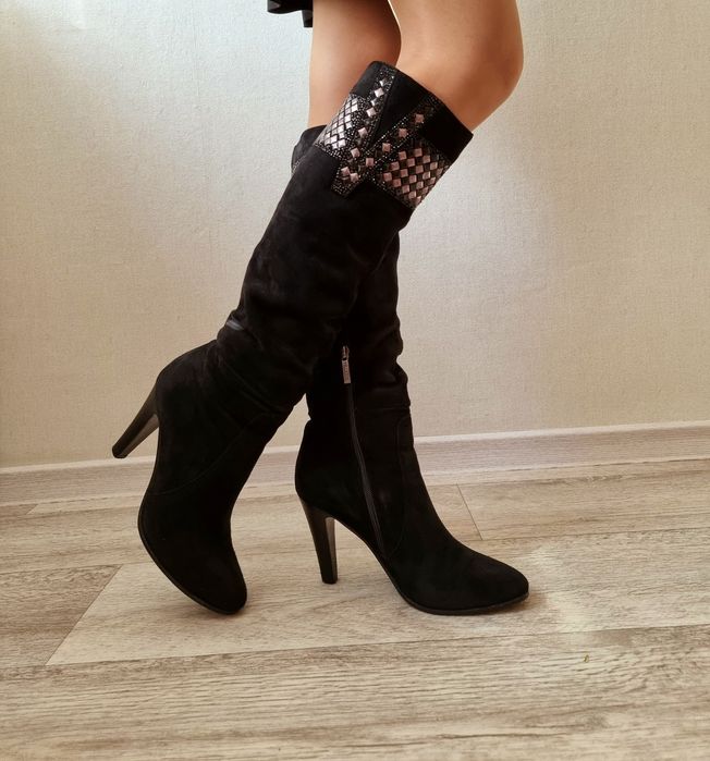 Сапоги натуральные зима