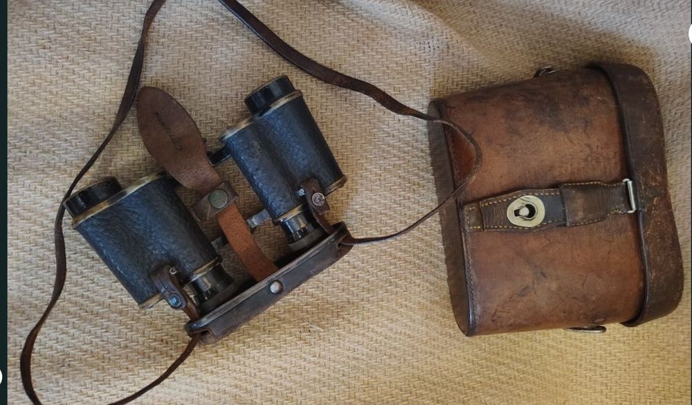 Binoclu militar WW1 Goerz Trieder 8x26