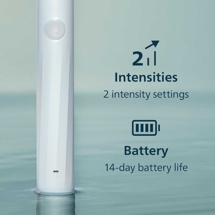 Електрическа четка за зъби Philips Sonicare серия 2000, бяла,HX4021/01