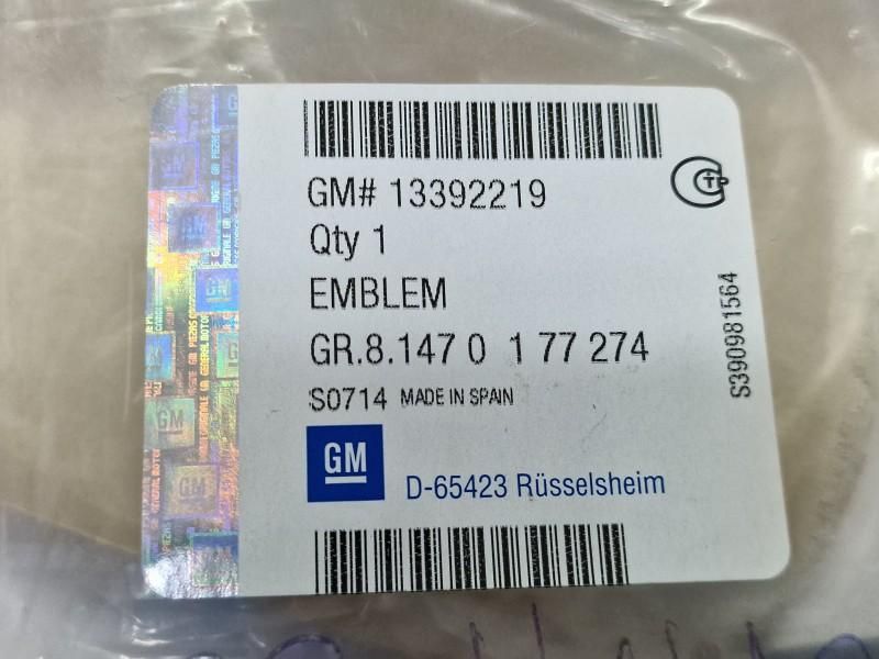 Emblema stema haion Opel Zafira B