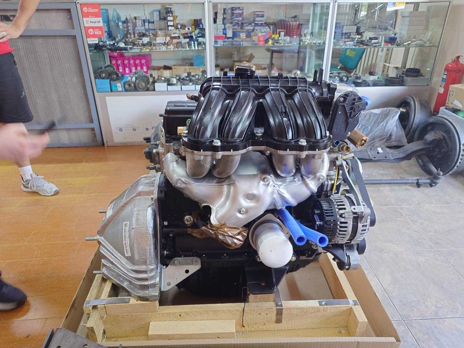 Двигатель в сборе на Газель  с ГБО УМЗ А2755