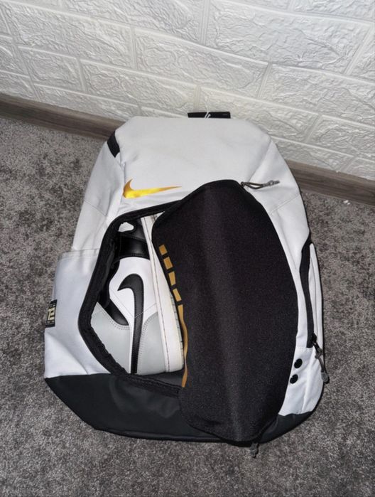 Nike elite Premium Bag ghiosdan NOU alb cu auriu