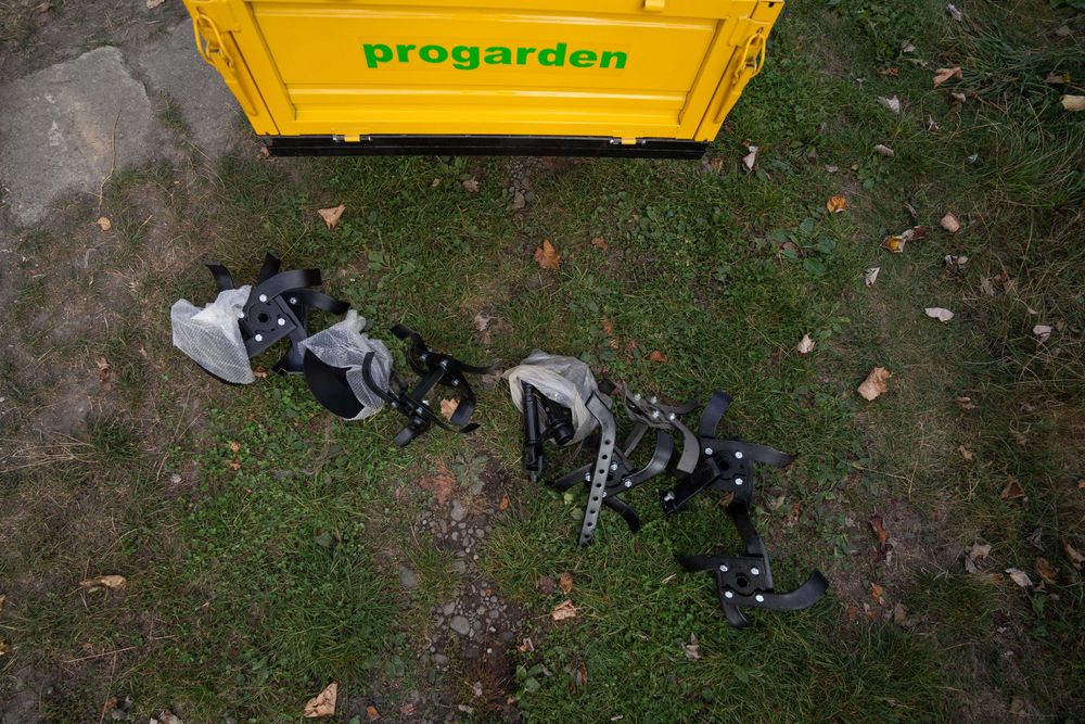 Motocultor ProGarden NOU cu remorca si accesorii