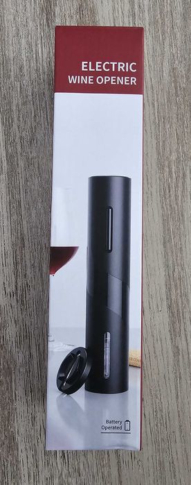 Deschizător electric de vinuri - Tirbușon electric pentru vin – nou