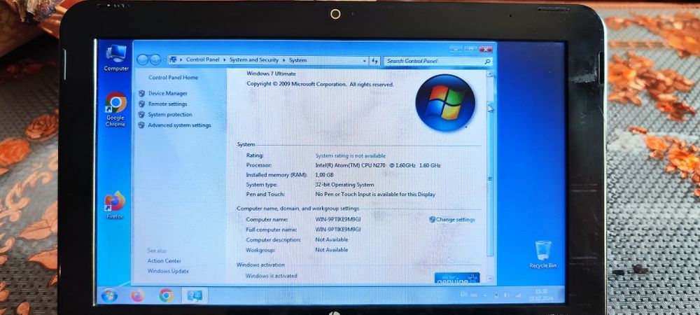Laptop HP Compaq Mini 110