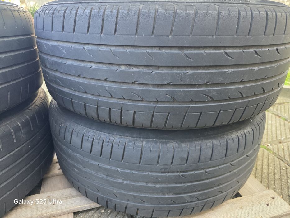Лети джанти 18ки 5х114.3 Anzio + летни гуми 225/55/18 Bridgestone