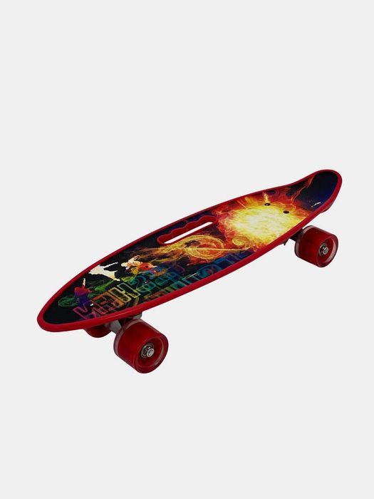 Скейтборд Пениборд (Penny Board) — Светящиеся гелевые колеса