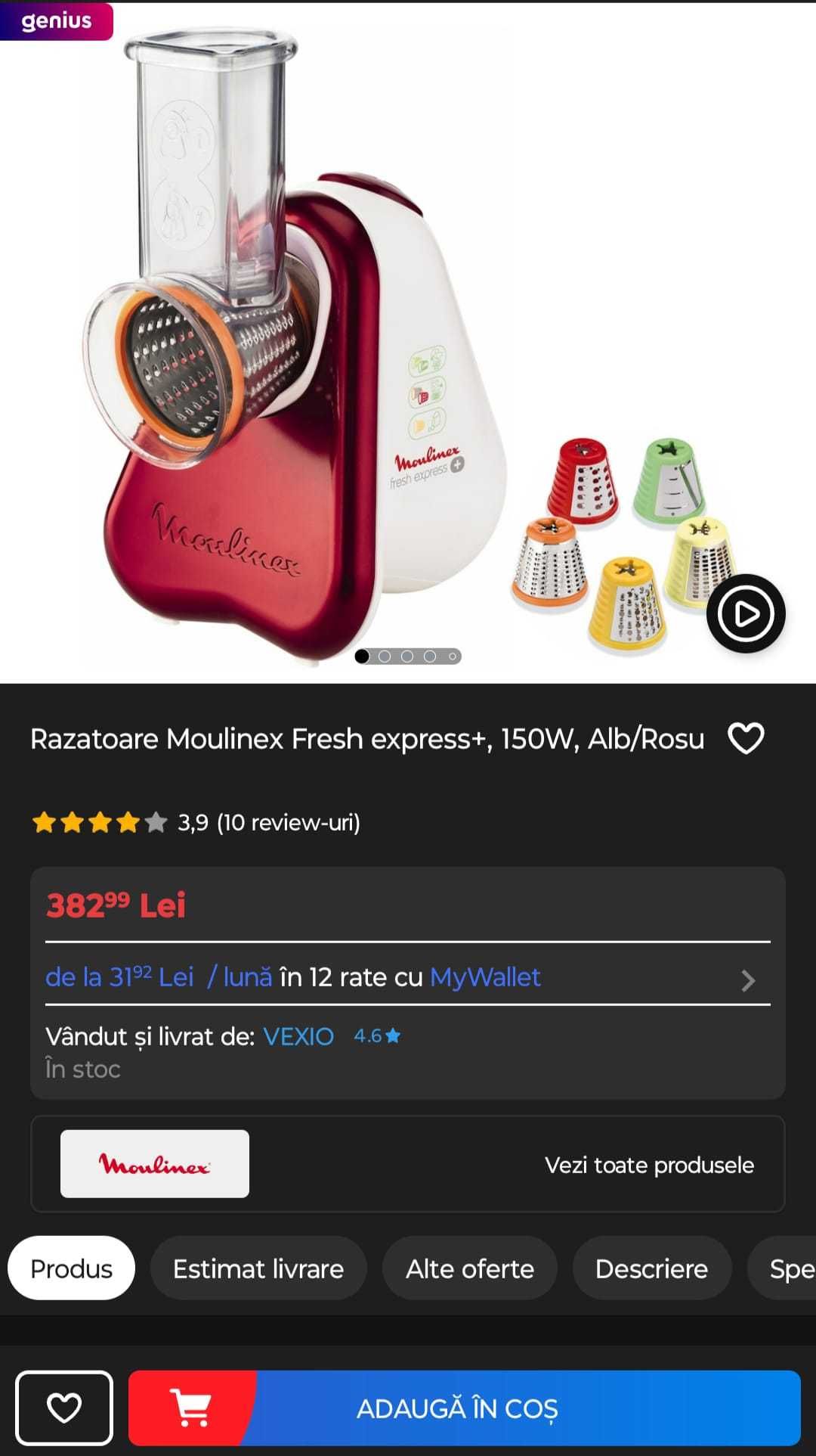 Moulinex Fresh Express+ 