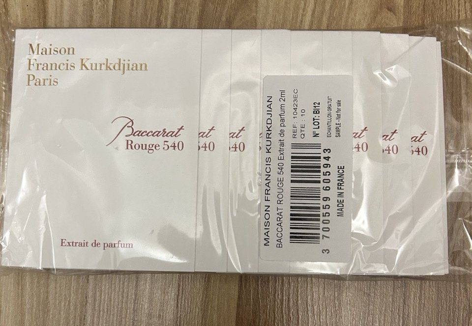 Знаменитый парфюм Baccarat Rouge 540 от Maison Francis Kurkdjian Paris