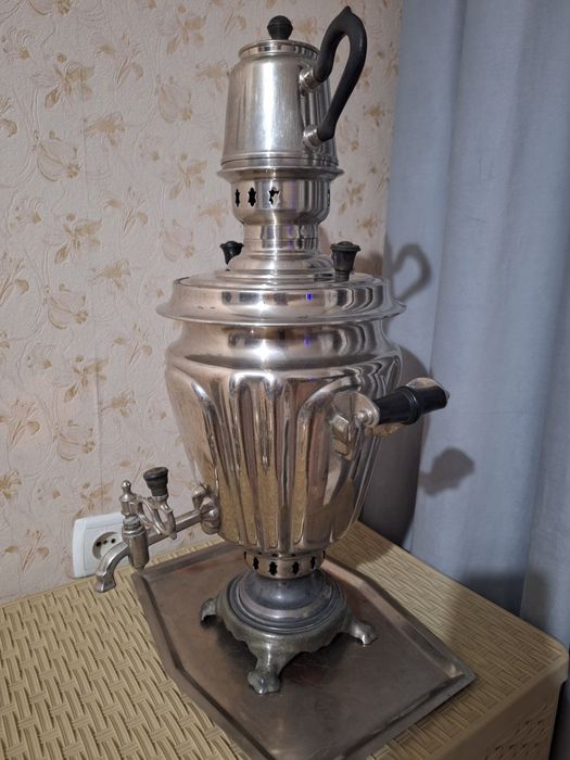 Самовар на дровах ссср.