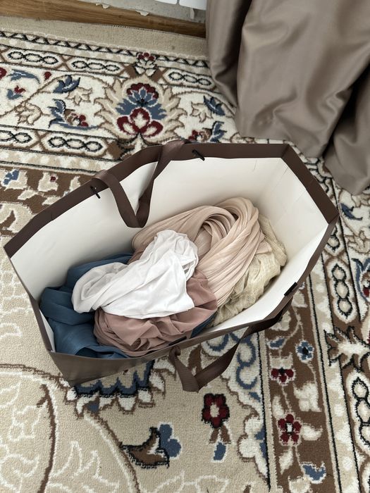 Платки палантины разные