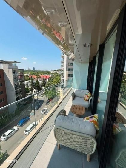 Apartament 2 camere One Vista Herastrau | parcare | centrala.