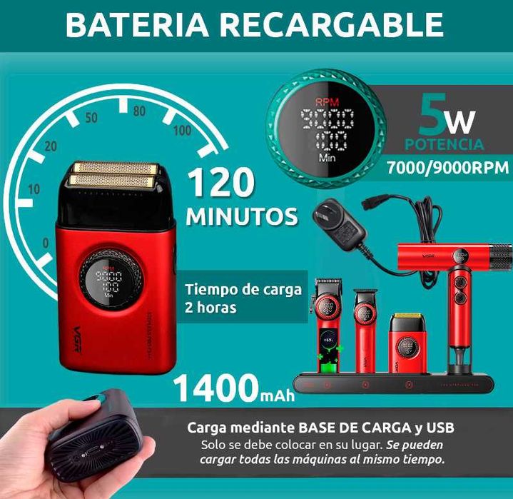 НЕМСКИ Premium Barber Кombo VGR Комплект За Барбари и Фризьори