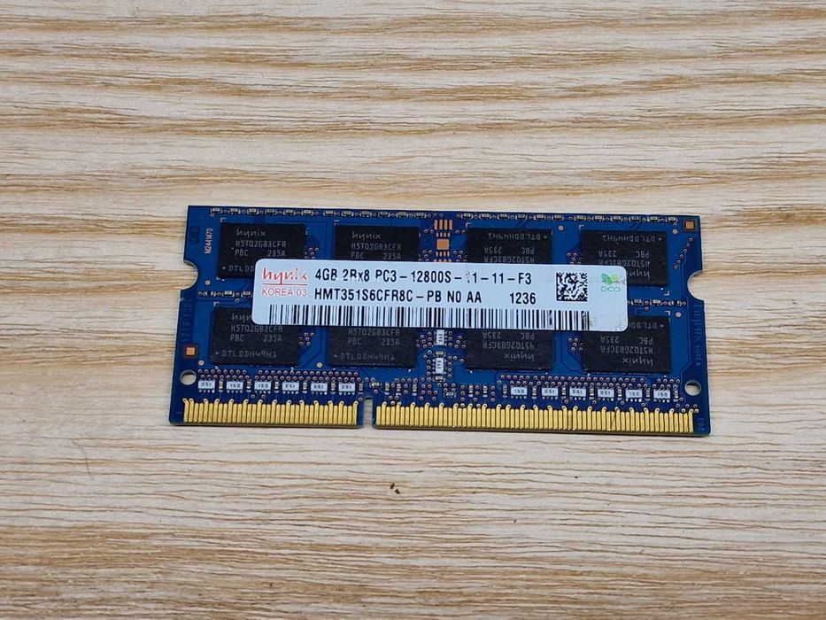 4GB DDR3 16 чипа 1600Mhz Ram Рам Памет за лаптоп с гаранция!