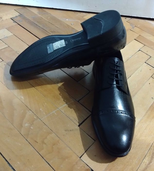 Официални нови черни обувки "Salamander", "Bata", "Ecco" номер 44