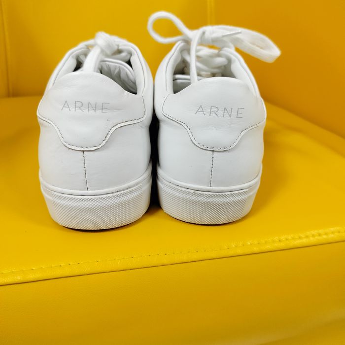 Sneakers ARNE piele albă – Made in Portugal – Mărimea 40