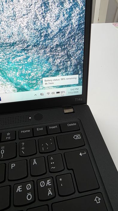 Lenovo ThinKpad T 14S Gen 3 Intel i.5 1240P 16 gb ddr5!!!