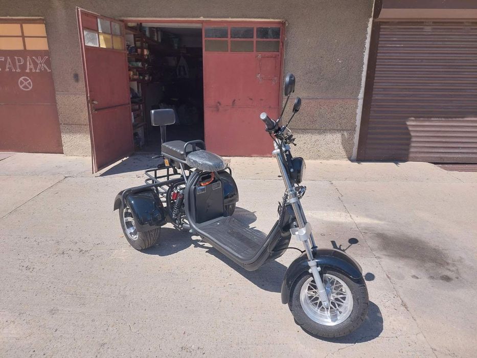 Shansu CP-3 2000W Електрически Скутер Триколка Чисто Нова