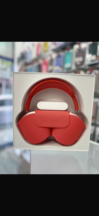 AirPods Max & Smart Case- Over-Ear - RED - Noise cancelling - DeBi GSM Mobile Brasov