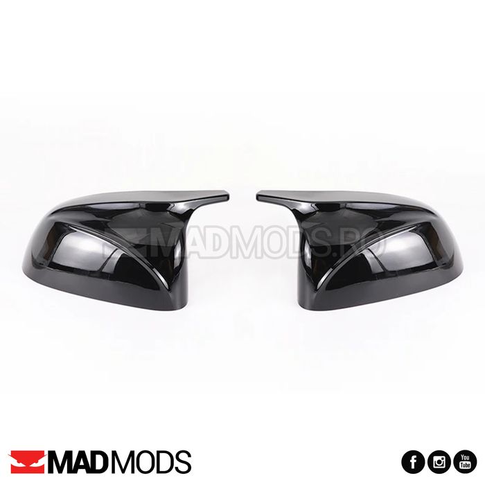 Set capace oglinzi M BMW X3 G01 iX3 X4 G02 X5 G05 X6 G06 X7 G07, Negru