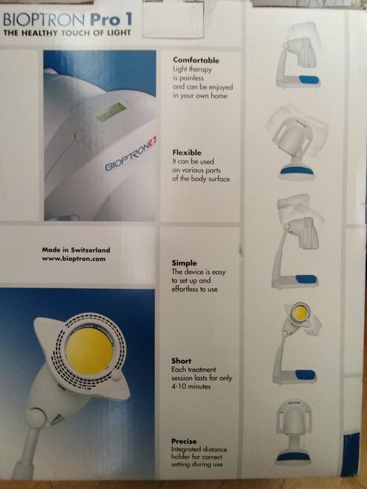 BIOPTRON Pro1. Светотерапия.Швейцария.